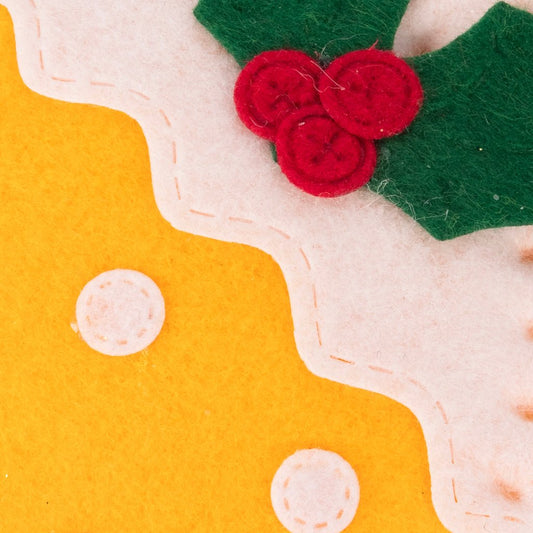 Enfeite Bola Amarela COZY - Gato Preto