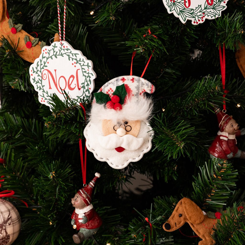Enfeite de feltro com Pai Natal COZY - Gato Preto