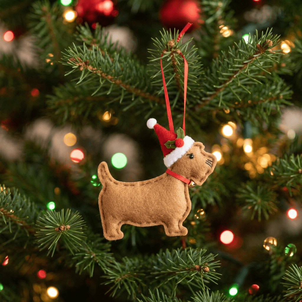 Enfeite de Natal com Cão II COZY - Gato Preto