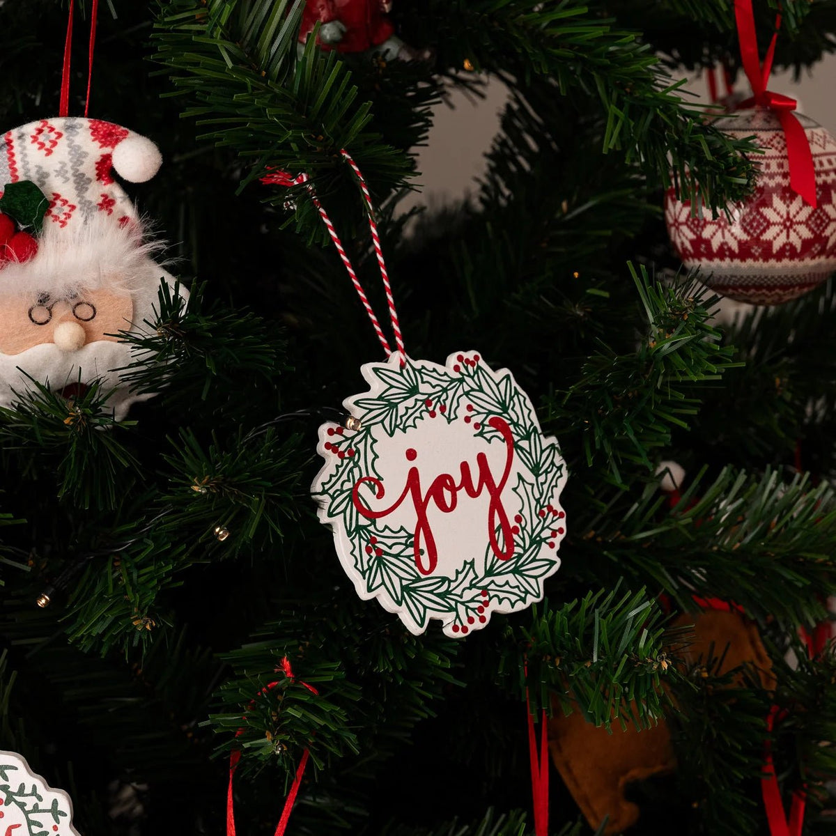Enfeite de Natal com Coroa Joy KITSCH - Gato Preto