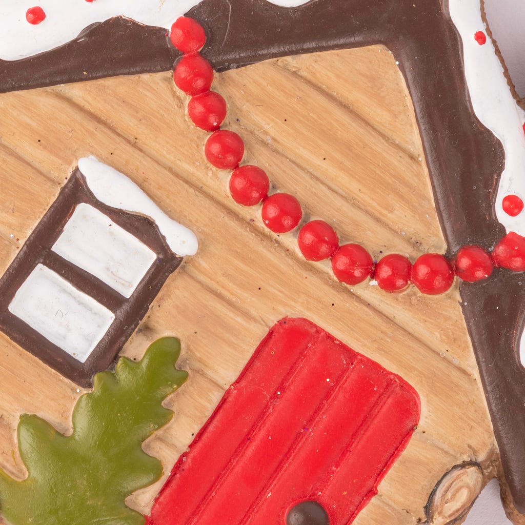 Enfeite de Natal de Bolacha COZY - Gato Preto