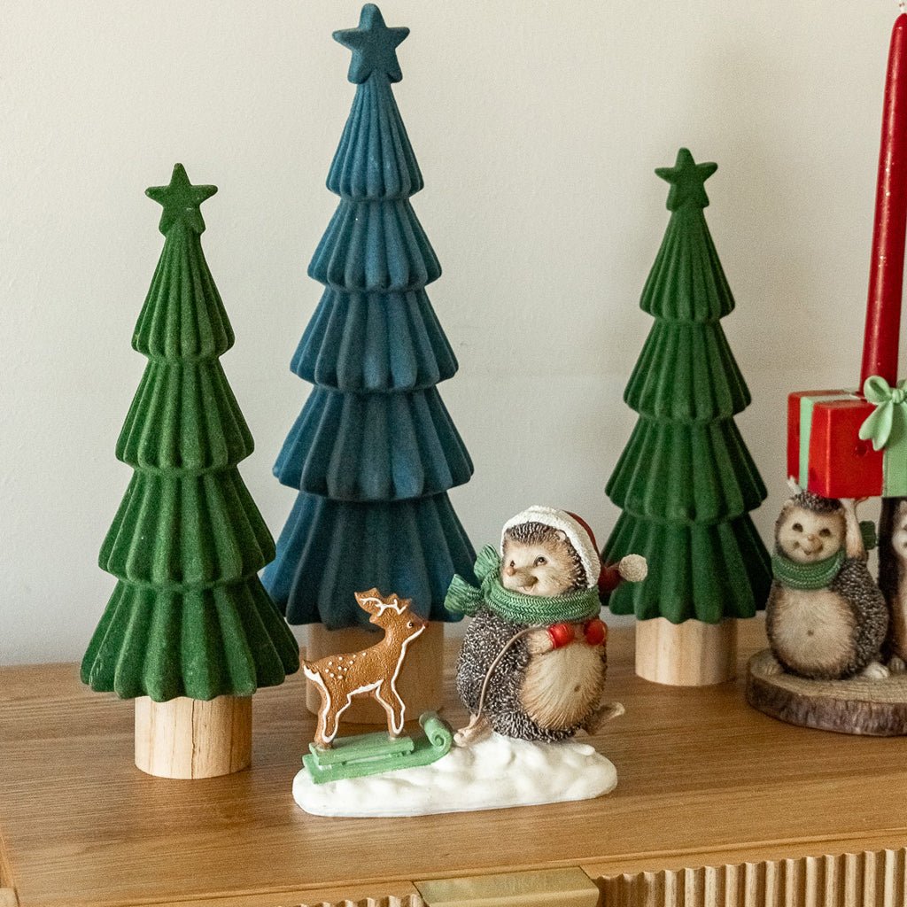 Enfeite de Natal de Ouriço com Rena COZY - Gato Preto