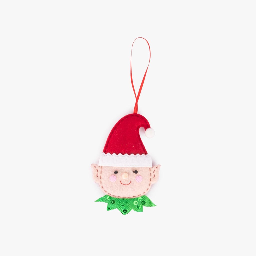 Enfeite de Natal Elfo COZY - Gato Preto