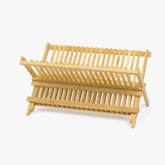 Escorredor de Louça Dobrável BAMBU - Gato Preto