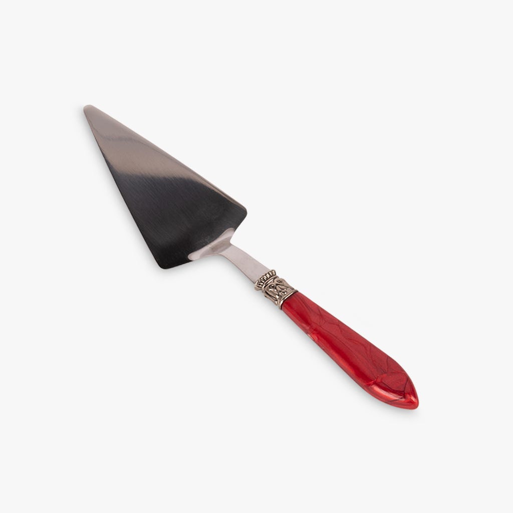 Espátula de Bolo Vermelho PARTY - Gato Preto