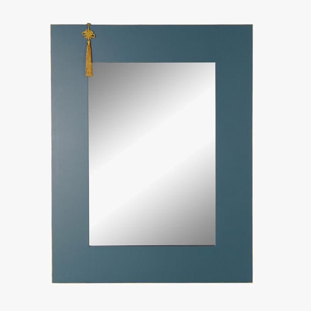 Espelho Azul 70x90 KYOTO - Gato Preto