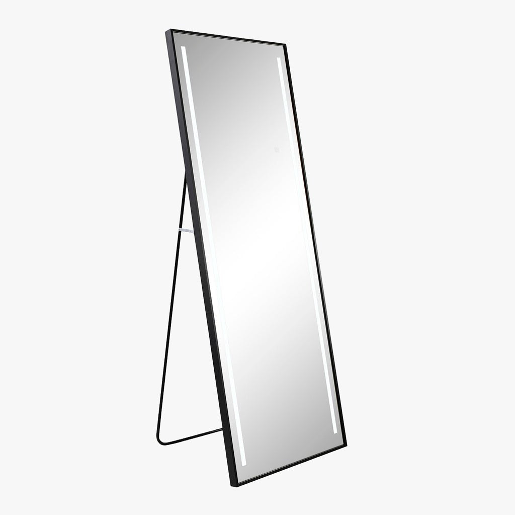 Espelho Chao Pt LED 60X165 STILO - Gato Preto