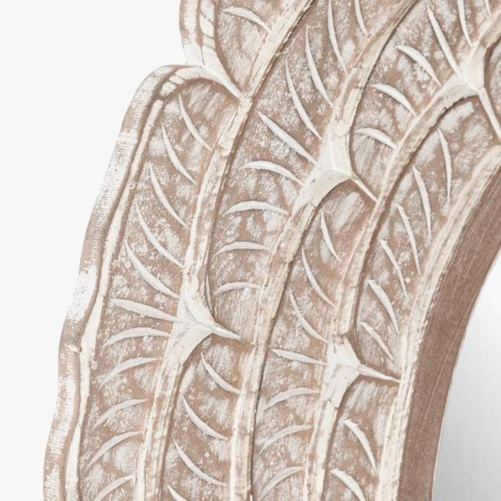 Espelho Decape Branco D90 MANDALA - Gato Preto