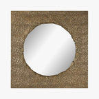 Espelho Metal Dr 80x80 AUREA - Gato Preto