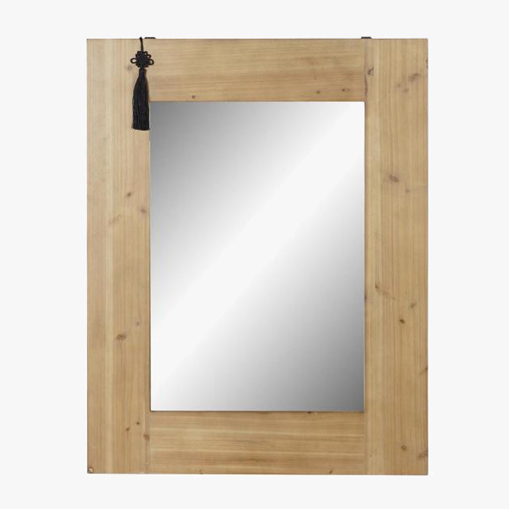 Espelho Natural 70x90 KYOTO - Gato Preto