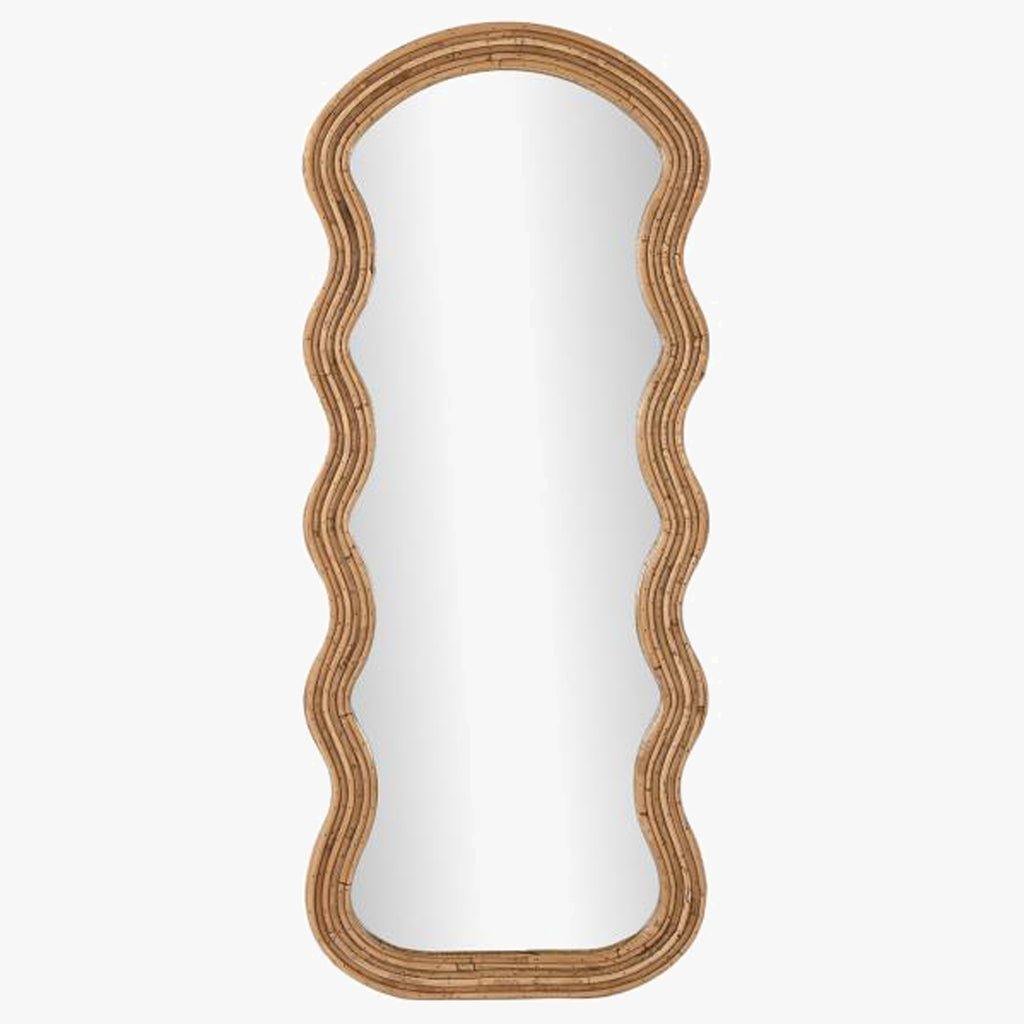 Espelho Organico Rattan 49x118 COMPORTA - Gato Preto