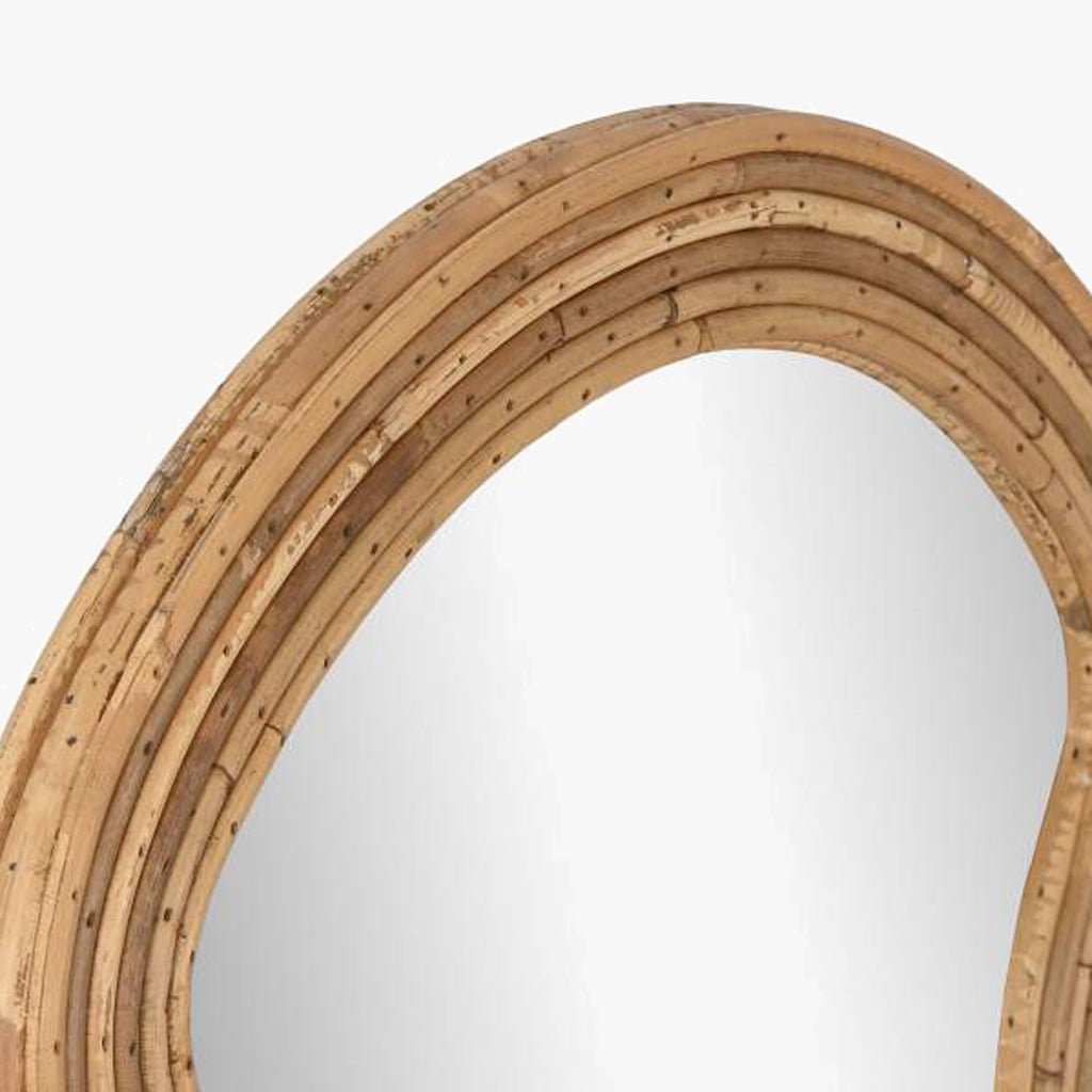 Espelho Organico Rattan 49x118 COMPORTA - Gato Preto