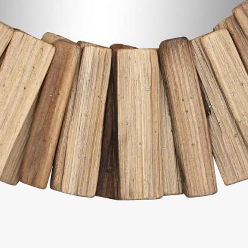 Espelho Troncos Madeira D60 COMPORTA - Gato Preto