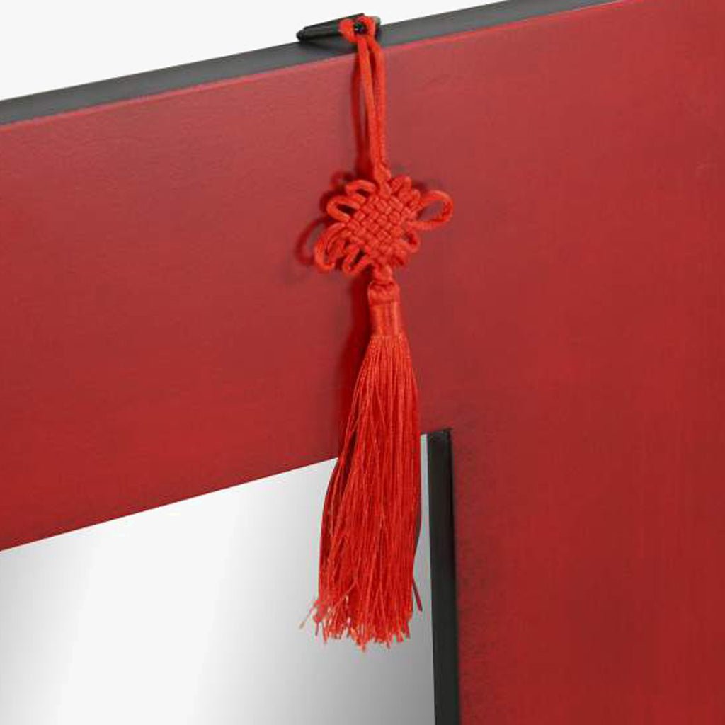 Espelho Vermelho 70x90 KYOTO - Gato Preto