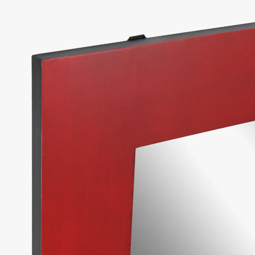 Espelho Vermelho 70x90 KYOTO - Gato Preto