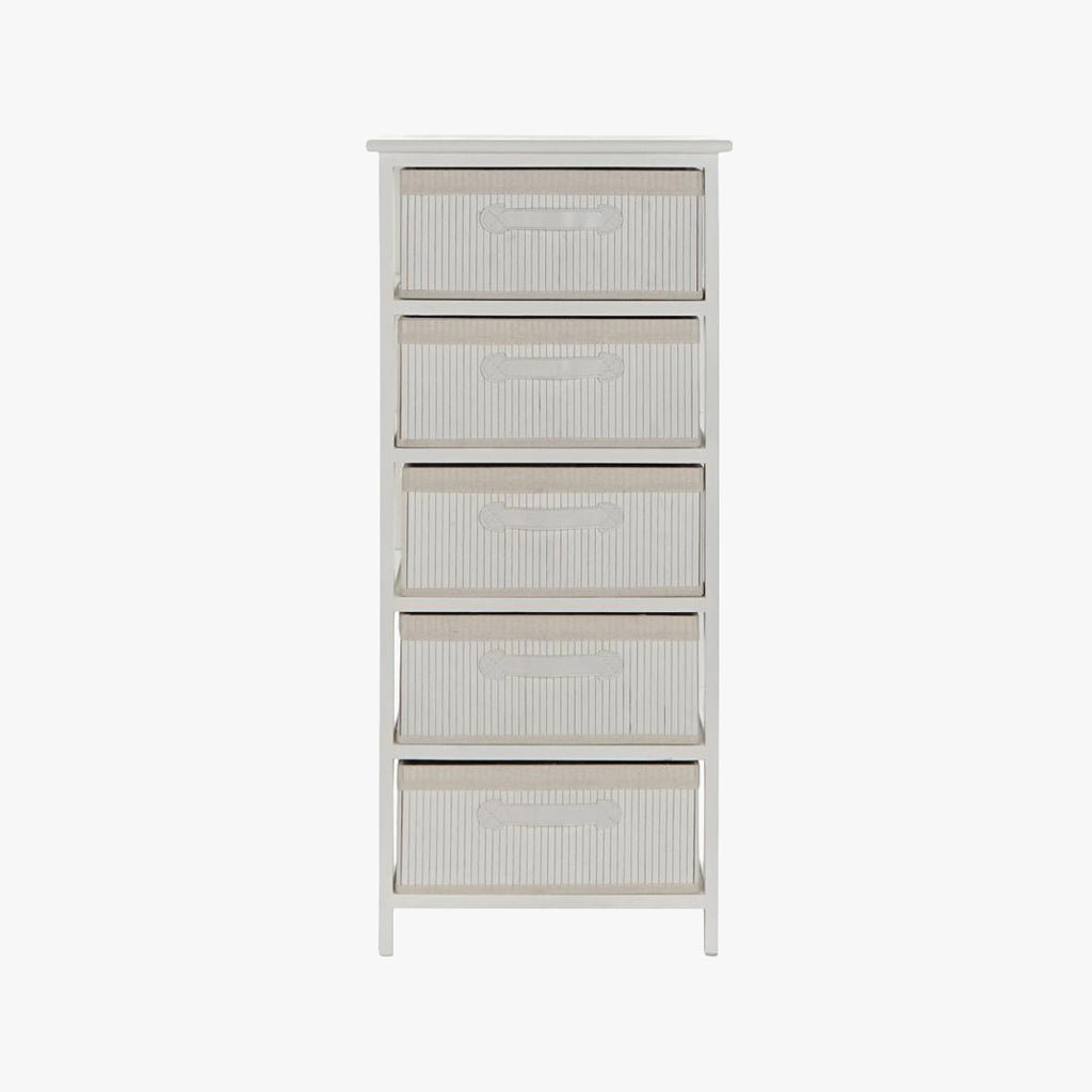 Estante 5 Níveis Arrumação 42x32x98 CLEAR - Gato Preto