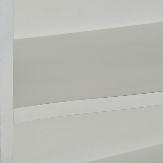 Estante Branca Clássica com três prateleiras e uma gaveta VERSAILLES - Gato Preto