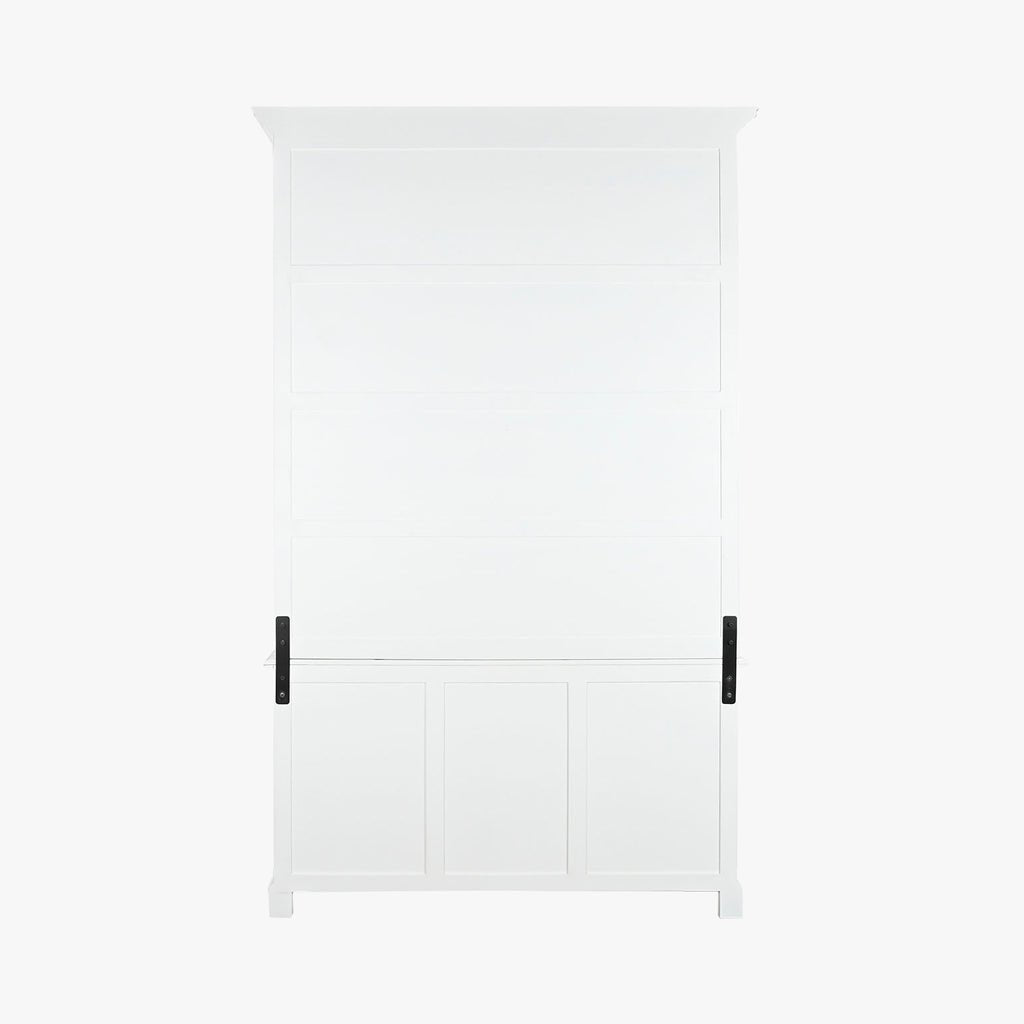 Estante Livreiro Branca 137x38x234 JASMIN - Gato Preto