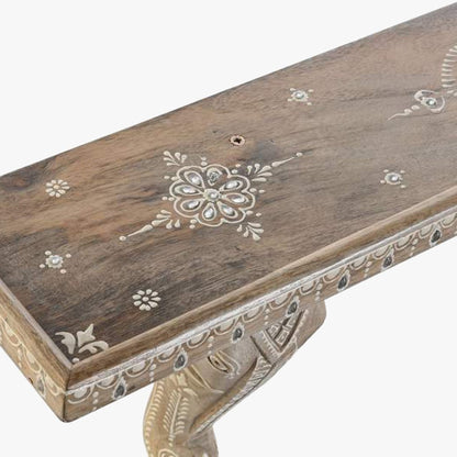 Estante Madeira Maciça Oriental Elefante JASMIN - Gato Preto