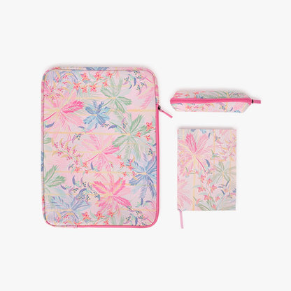 Estojo Neoprene Folhagem SUMMER SHADES - Gato Preto