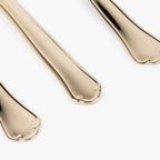 Faqueiro de 24 peças em Aço Inox Dourado MARIE - Gato Preto