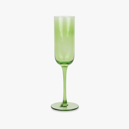 Flute Verde RETRO - Gato Preto