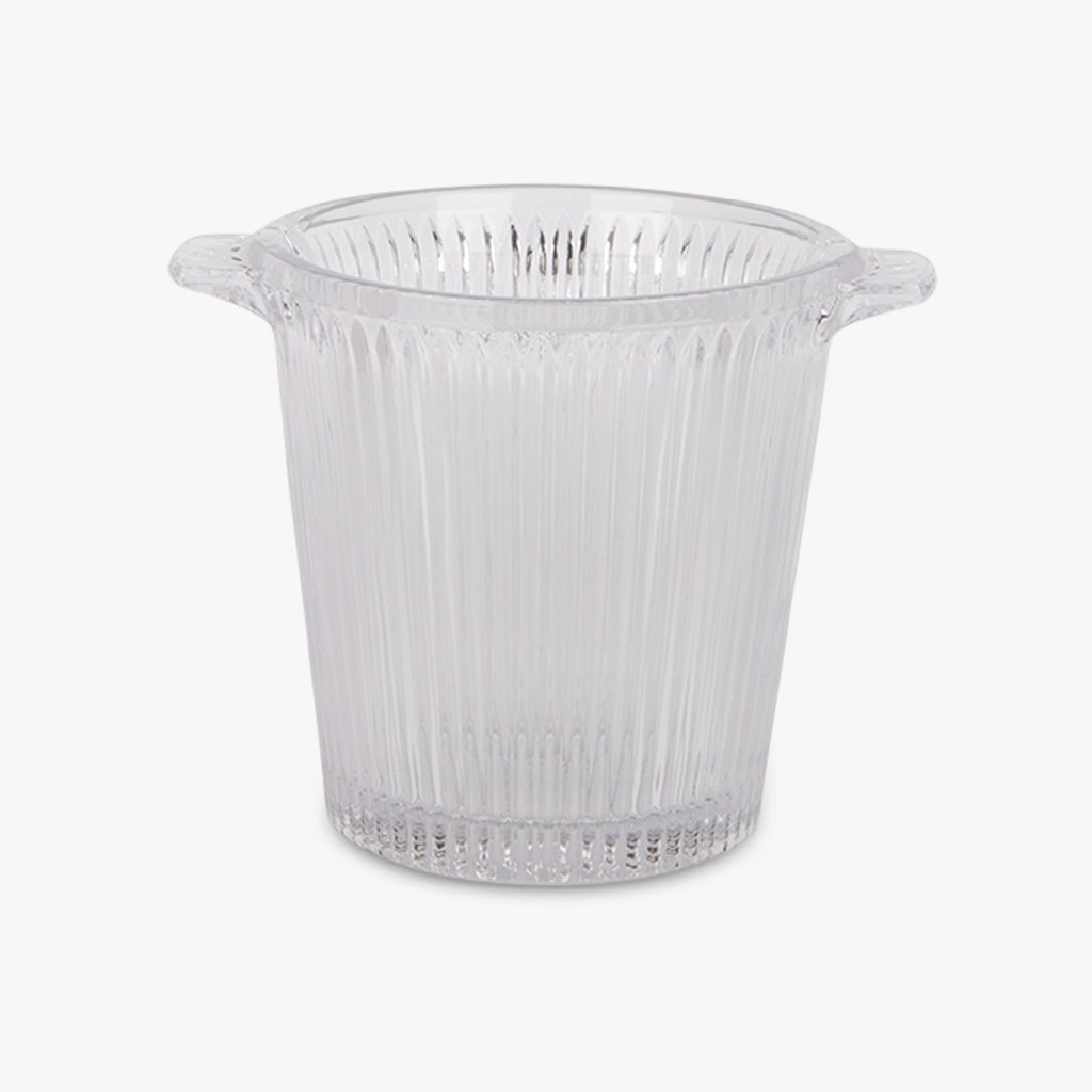 Frapé Transparente STRIPES - Gato Preto