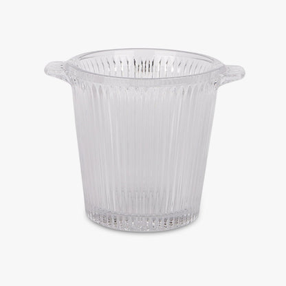 Frapé Transparente STRIPES - Gato Preto