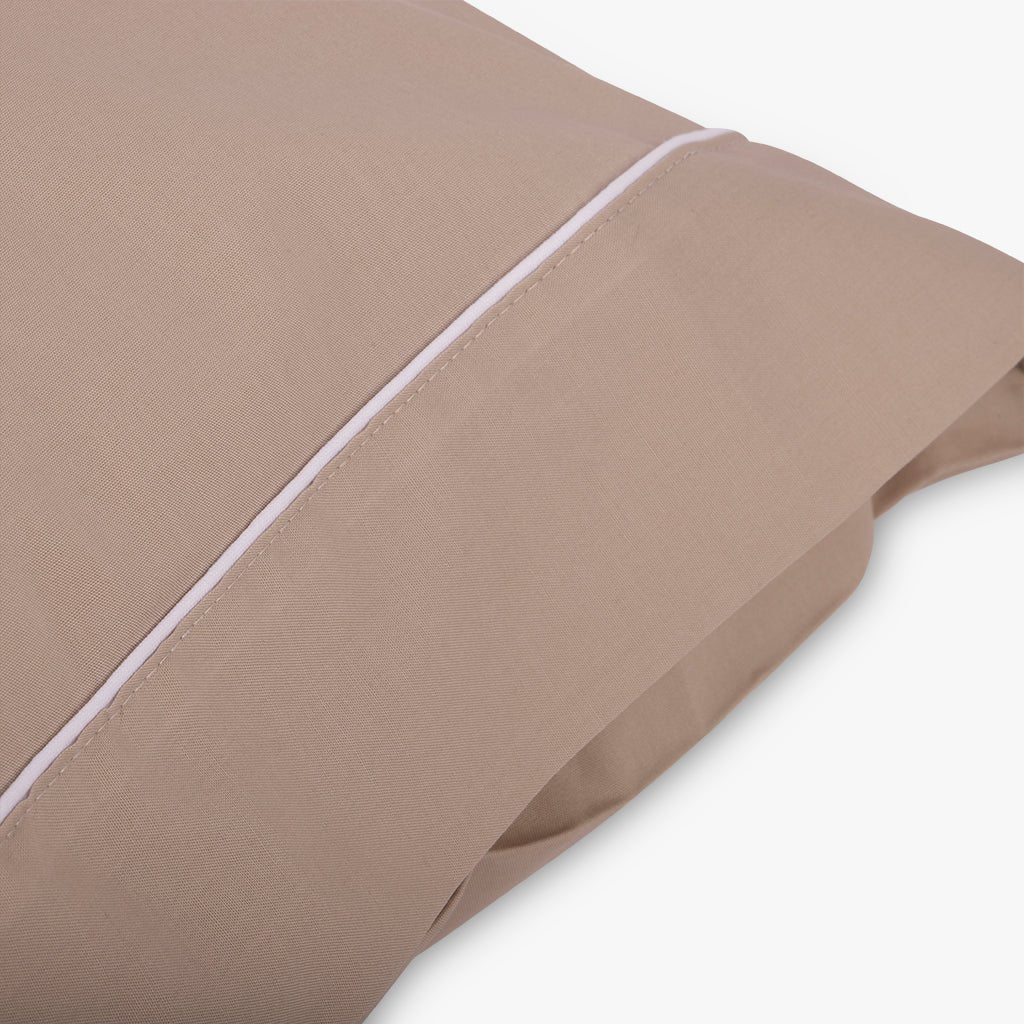 Fronha Almofada de Dormir Algodão Percal Seixo 50x65 SAMOA - Gato Preto