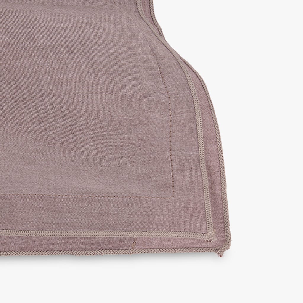 Fronha bege de algodão 50x65cm GRÀCIA - Gato Preto