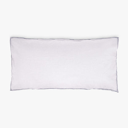 Fronha de algodão riscas azul 45x90cm GRÀCIA - Gato Preto