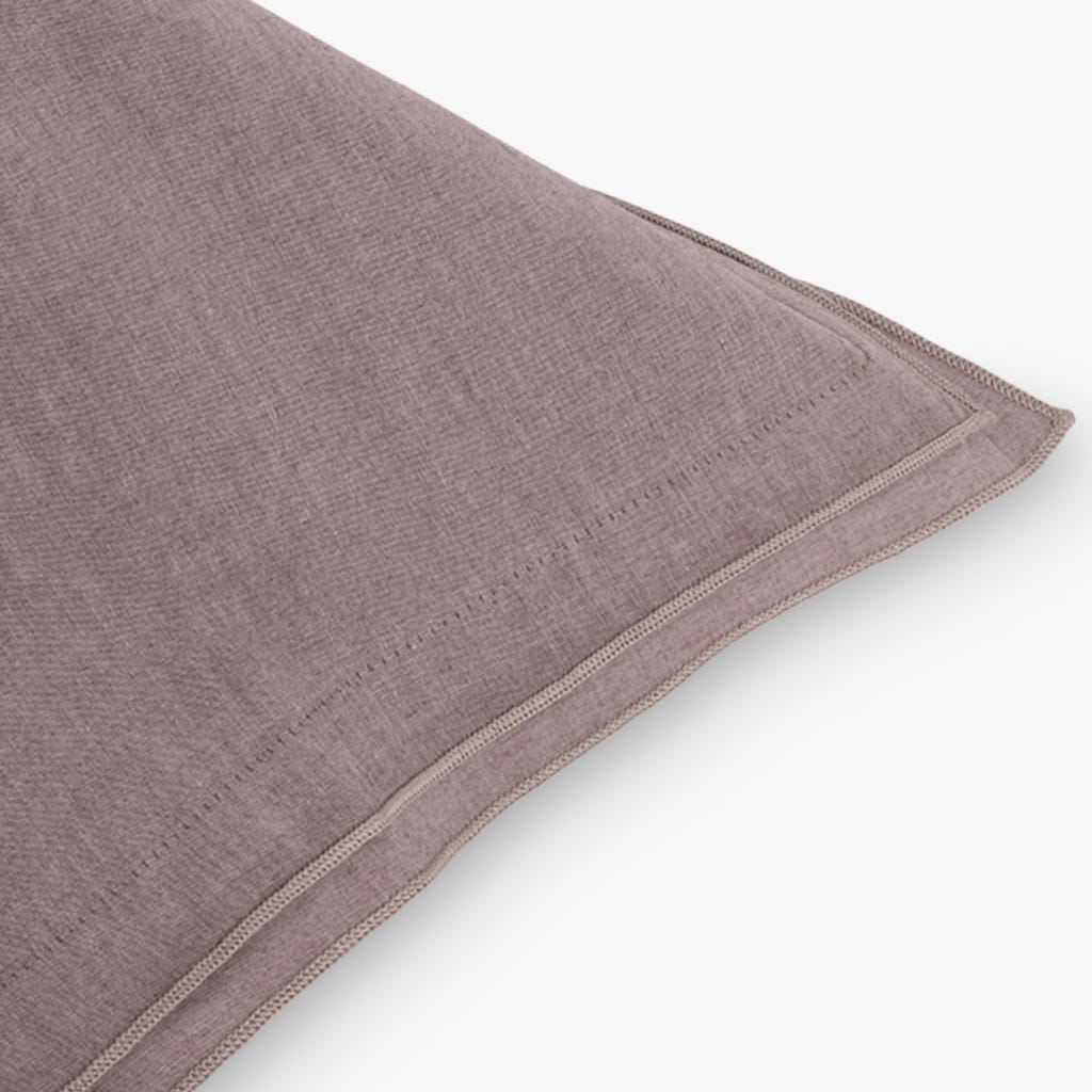 Fronha de almofada de algodão bege 45x90cm GRÀCIA - Gato Preto