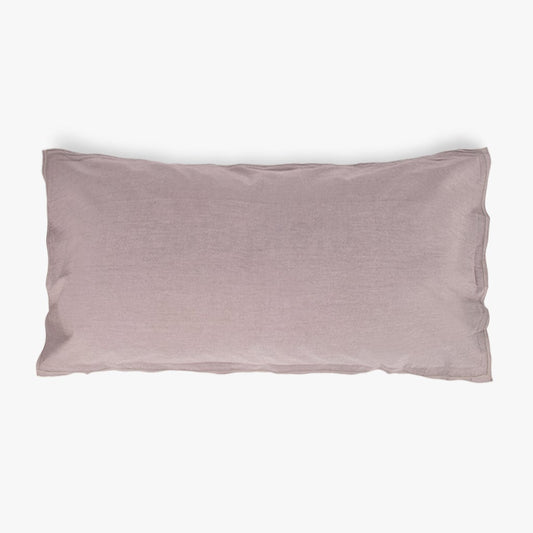 Fronha de almofada de algodão bege 45x90cm GRÀCIA - Gato Preto