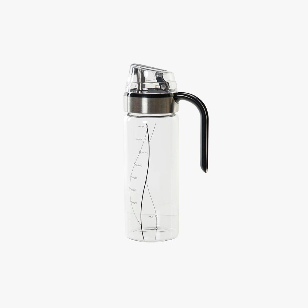 Galheteiro com pega em vidro borossilicato 450ml UTILIA - Gato Preto