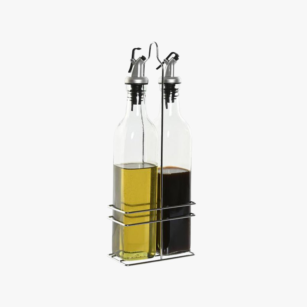 Galheteiro de duas peças em vidro borossilicato 500ml UTILIA - Gato Preto