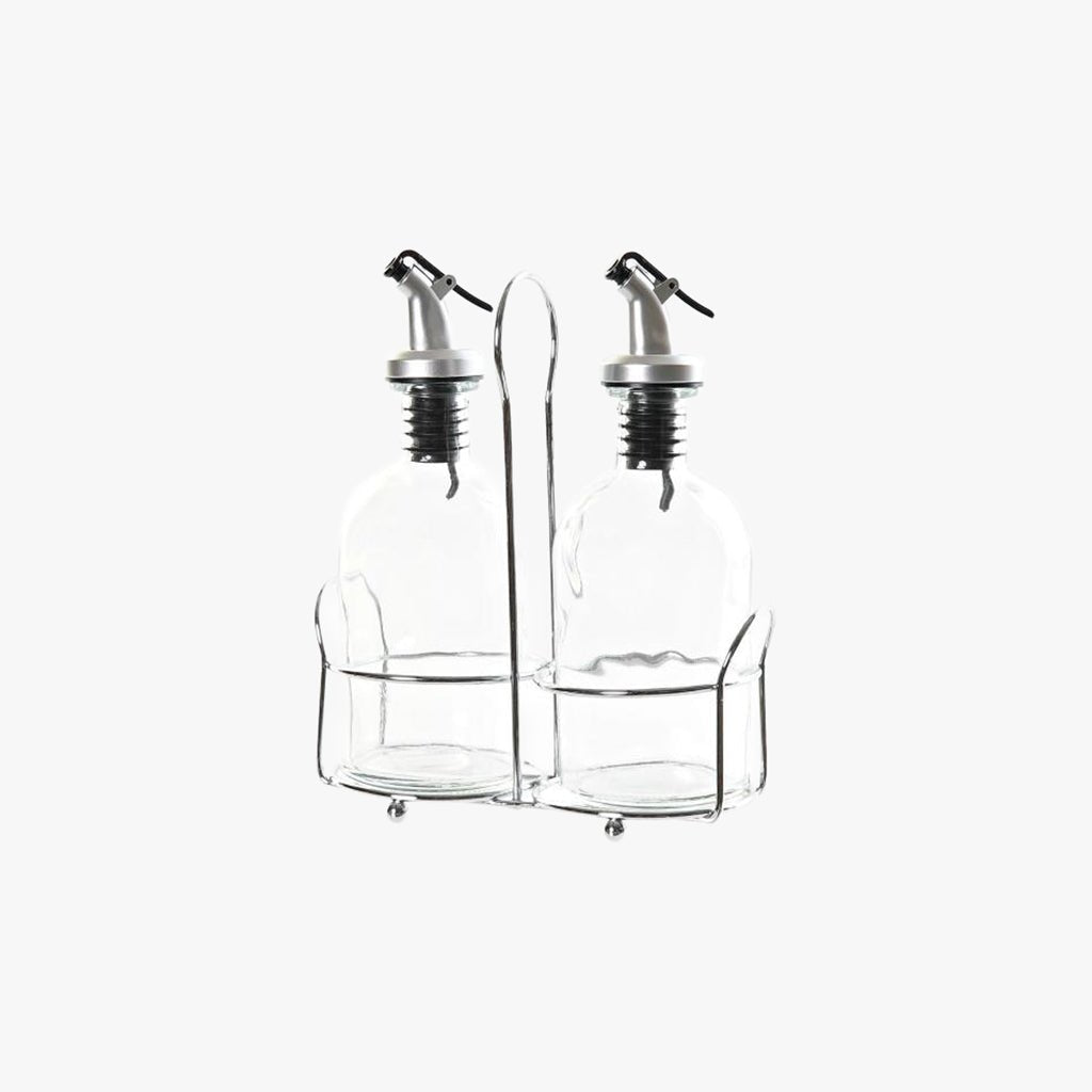 Galheteiro de duas peças em vidro borossilicato UTILIA - Gato Preto