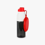 Garrafa com Bebedouro para Animal PAWRENTS - Gato Preto