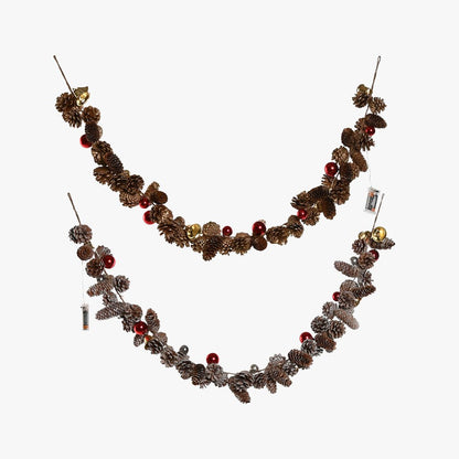 Grinalda Pinhas 120cm Sortido ALPINE - Gato Preto