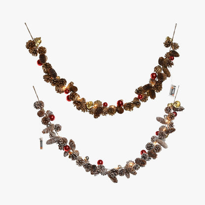 Grinalda Pinhas 120cm Sortido ALPINE - Gato Preto