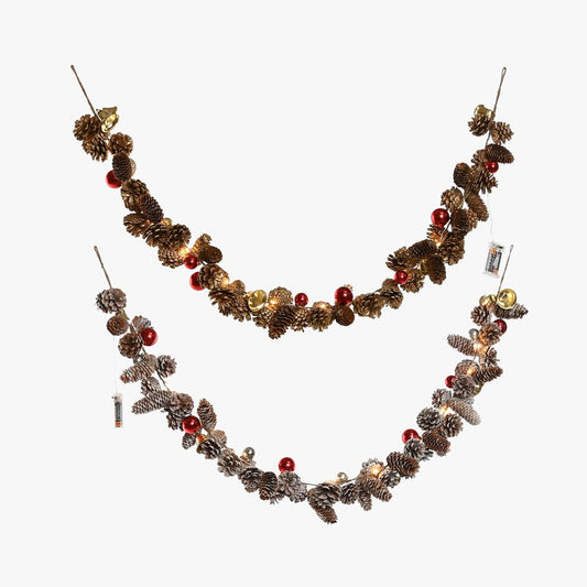 Grinalda Pinhas 120cm Sortido ALPINE - Gato Preto