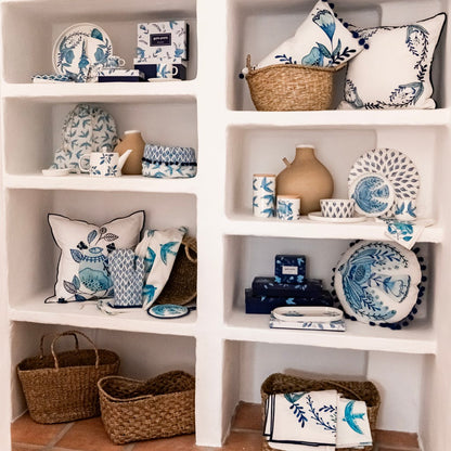 6 tazas de café BLUE BIRD