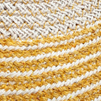 Individual Algodão Amarelo/Bege D40 - Gato Preto