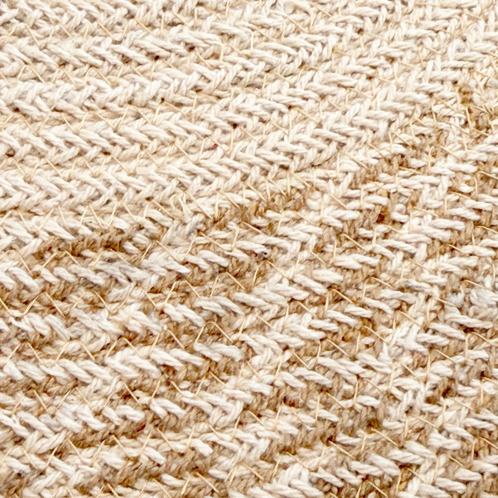 Individual Algodão Bege/Branco D40 - Gato Preto