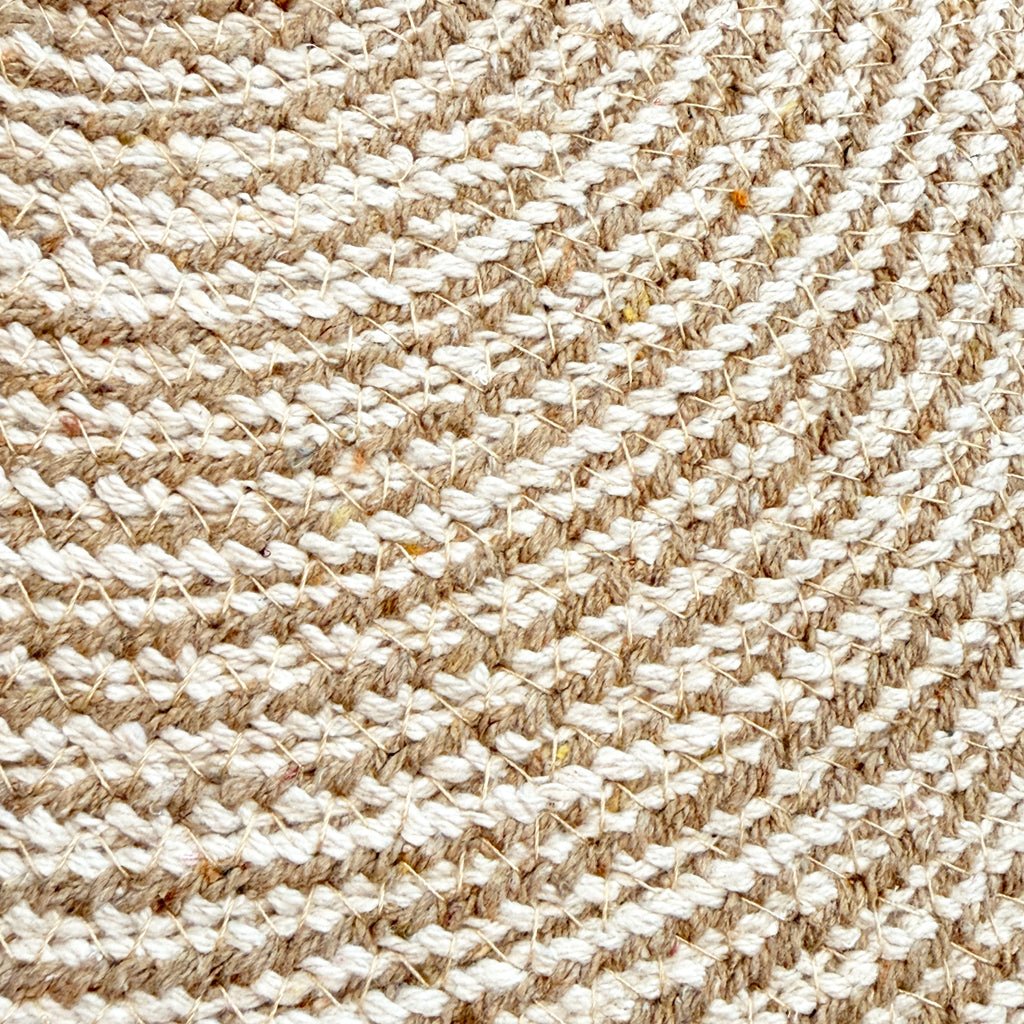 Individual Algodão Riscas Bege D40 - Gato Preto