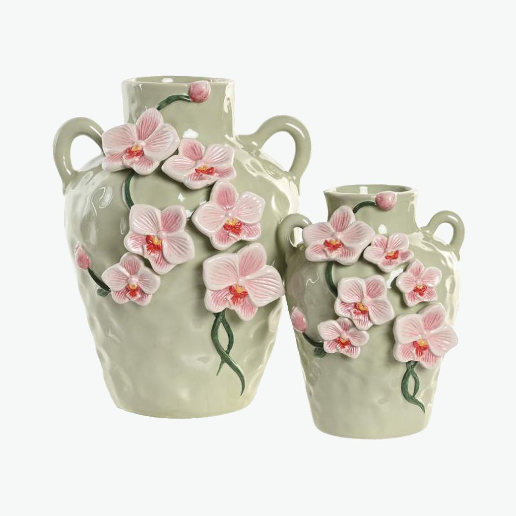 Jarra Orquidea 27cm - Gato Preto