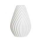 Jarra Ceramica bege e branca Gato Preto