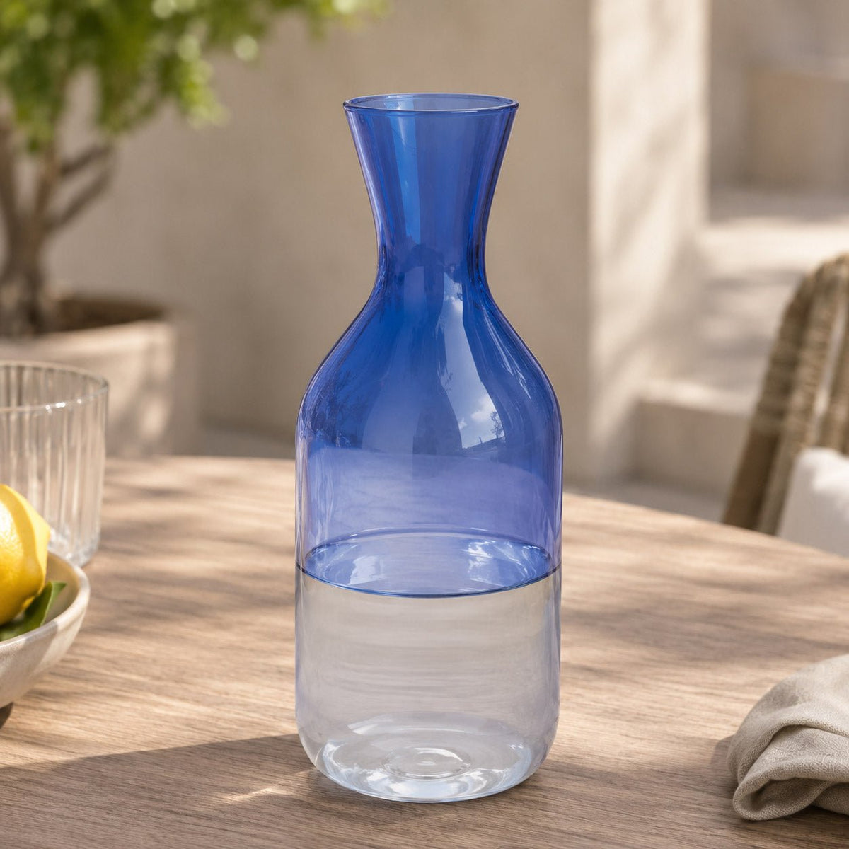 Jarro Azul e Cinza 900ml MIAMI - Gato Preto