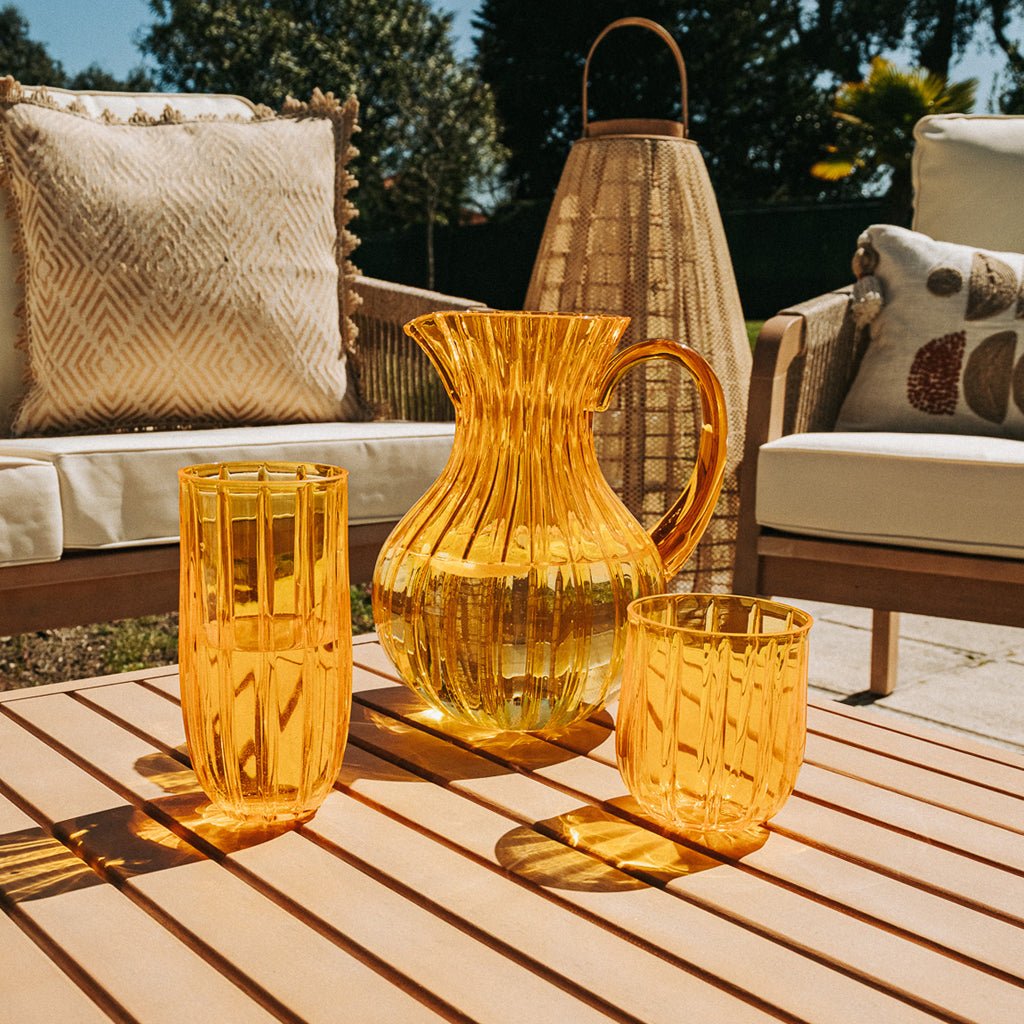 Jarro de Acrílico Amarelo 2L VITORIA - Gato Preto