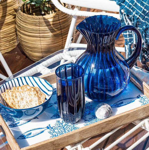 Jarro de Acrílico Azul 2L VITORIA - Gato Preto