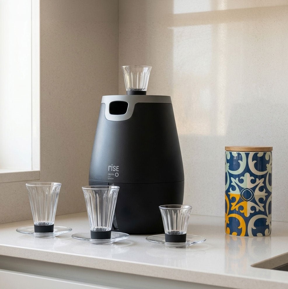 Kit Máquina Rise Preta Delta RISE - Gato Preto